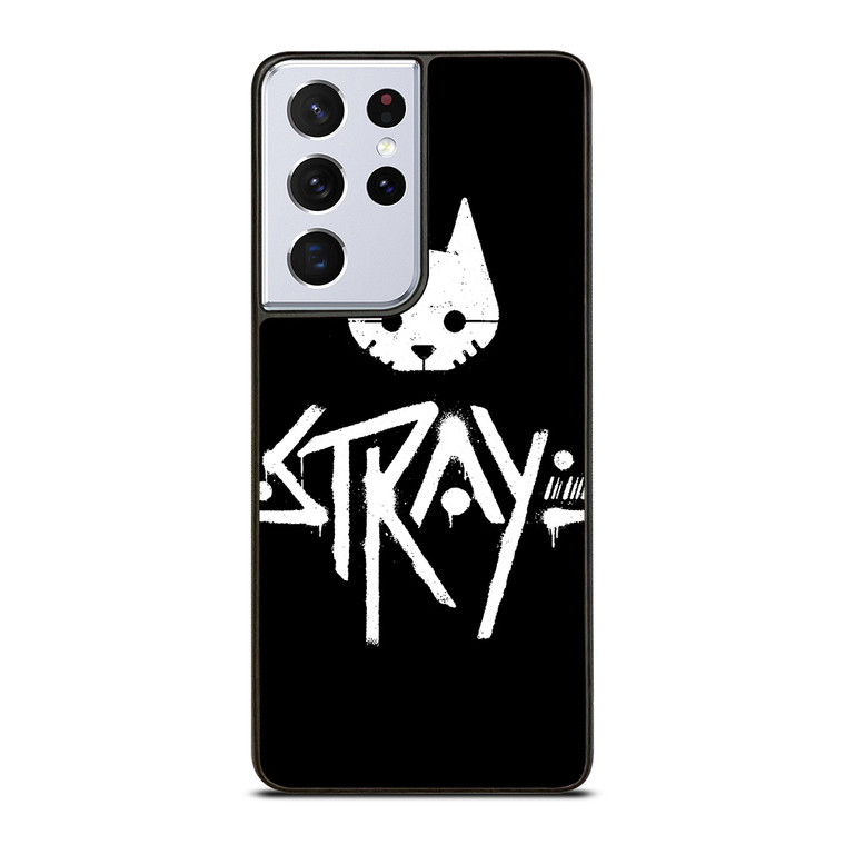 STRAY GAMES CAT LOGO Samsung Galaxy S21 Ultra Case Cover