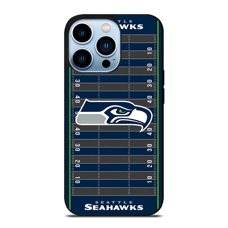 SEATTLE SEAHAWKS FOOTBALL FIELD iPhone 13 Pro Max Case Cover
