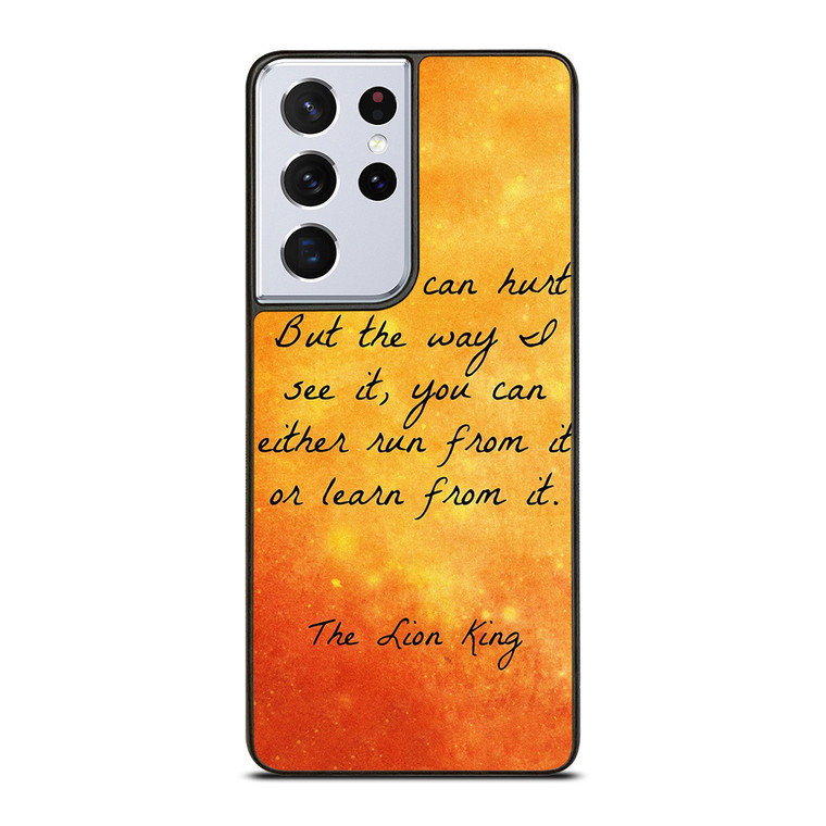THE LION KING QUOTES Samsung Galaxy S21 Ultra Case Cover