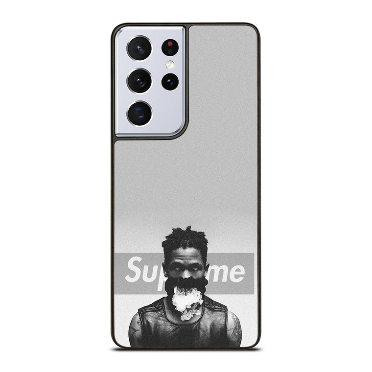 TRAVIS SCOTT SUPREME BLACK WHITE Samsung Galaxy S21 Ultra Case Cover