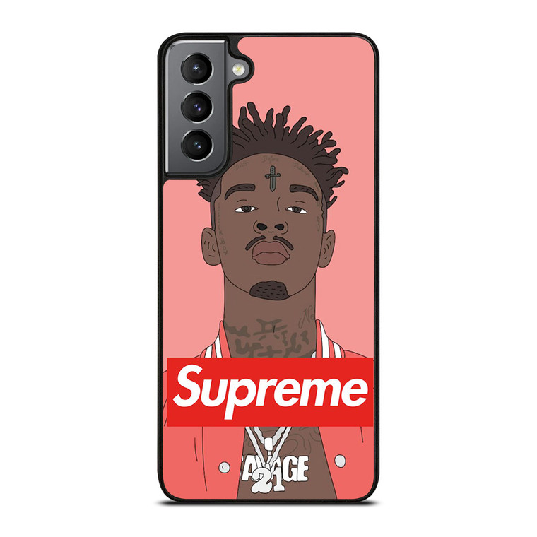 21 SAVAGE PINK SUPREME Samsung Galaxy S21 Plus Case Cover