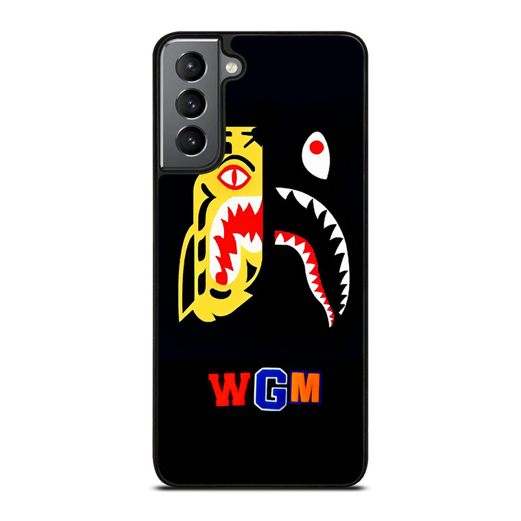 BAPE SHARK TIGER Samsung Galaxy S21 Plus Case Cover BAPE SHARK TIGER Samsung Galaxy S21 Plus Case Cover