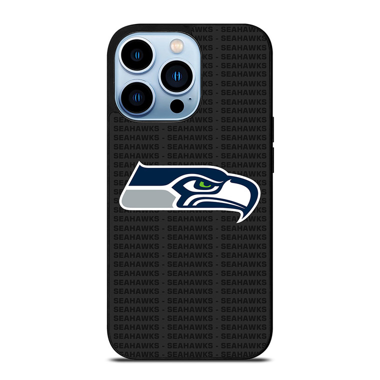 SEATTLE SEAHAWKS FOOTBALL TEXT iPhone 13 Pro Max Case Cover