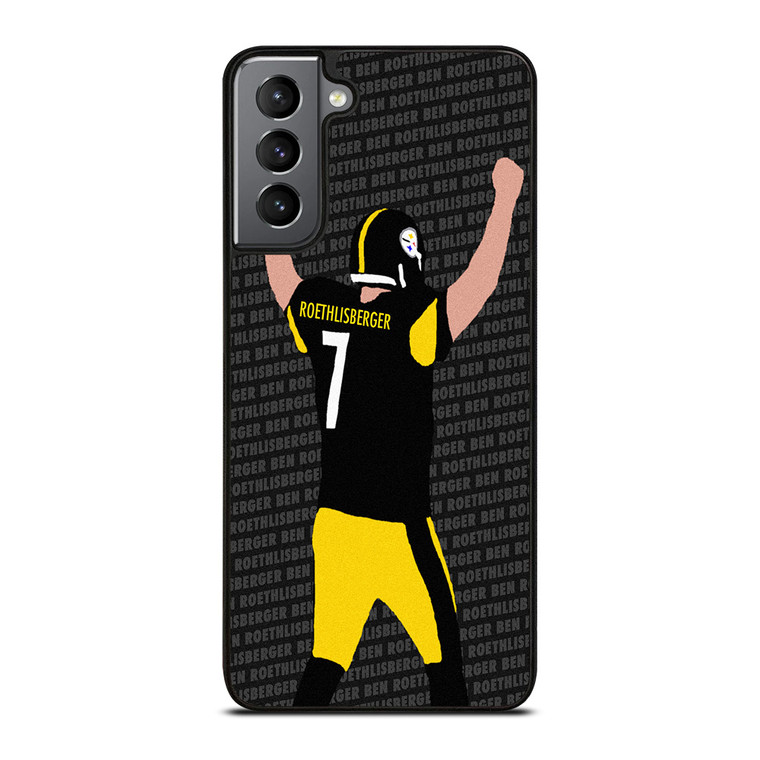 BEN ROETHLISBERGER PITTSBURGH STEELERS CARTOON Samsung Galaxy S21 Plus Case Cover