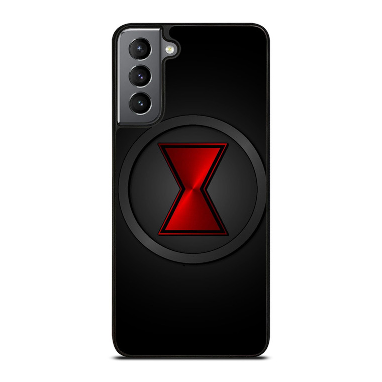 BLACK WIDOW METAL LOGO Samsung Galaxy S21 Plus Case Cover