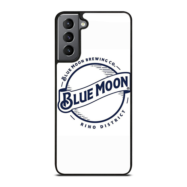 BLUE MOON BEER BADGE Samsung Galaxy S21 Plus Case Cover