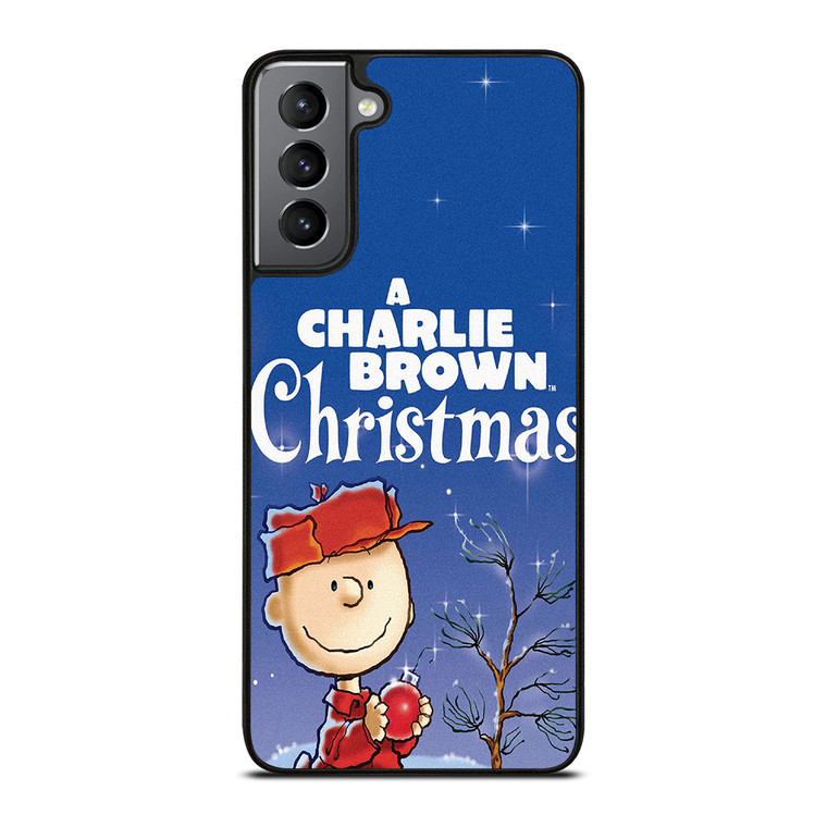 CHARLIE BROWN THE PEANUTS CHRISTMAS Samsung Galaxy S21 Plus Case Cover