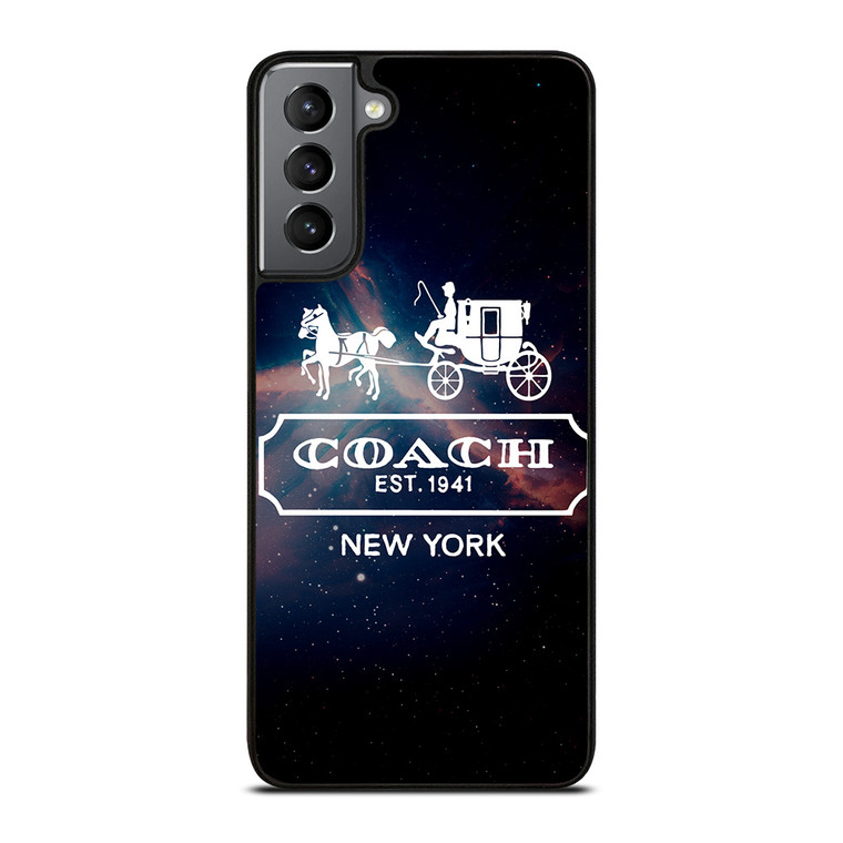 COACH NEW YORK NEBULA LOGO Samsung Galaxy S21 Plus Case Cover