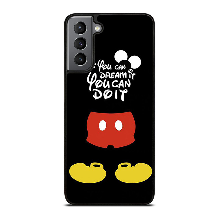 DISNEY MICKEY MOUSE QUOTES Samsung Galaxy S21 Plus Case Cover