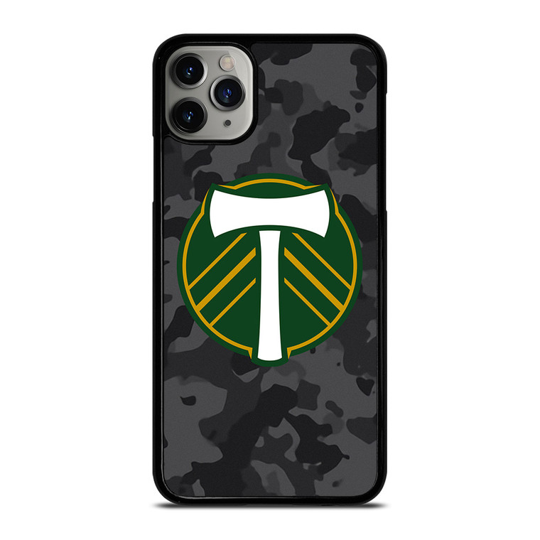 PORTLAND TIMBERS MLS BLACK CAMO iPhone 11 Pro Max Case Cover