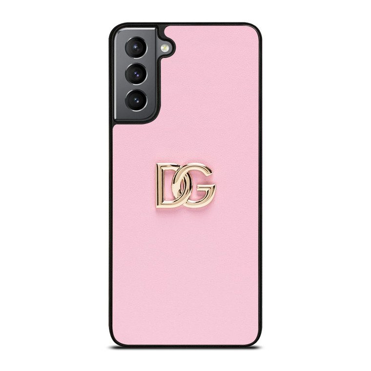 DOLCE AND GABBANA PINK LOGO Samsung Galaxy S21 Plus Case Cover