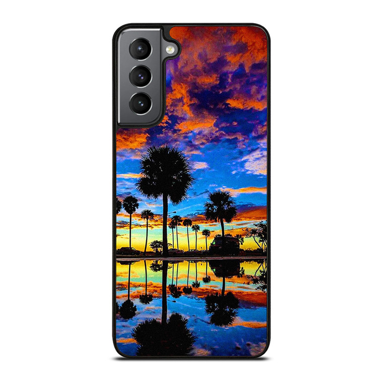 FLORIDA BEAUTIFUL SUNSET Samsung Galaxy S21 Plus Case Cover