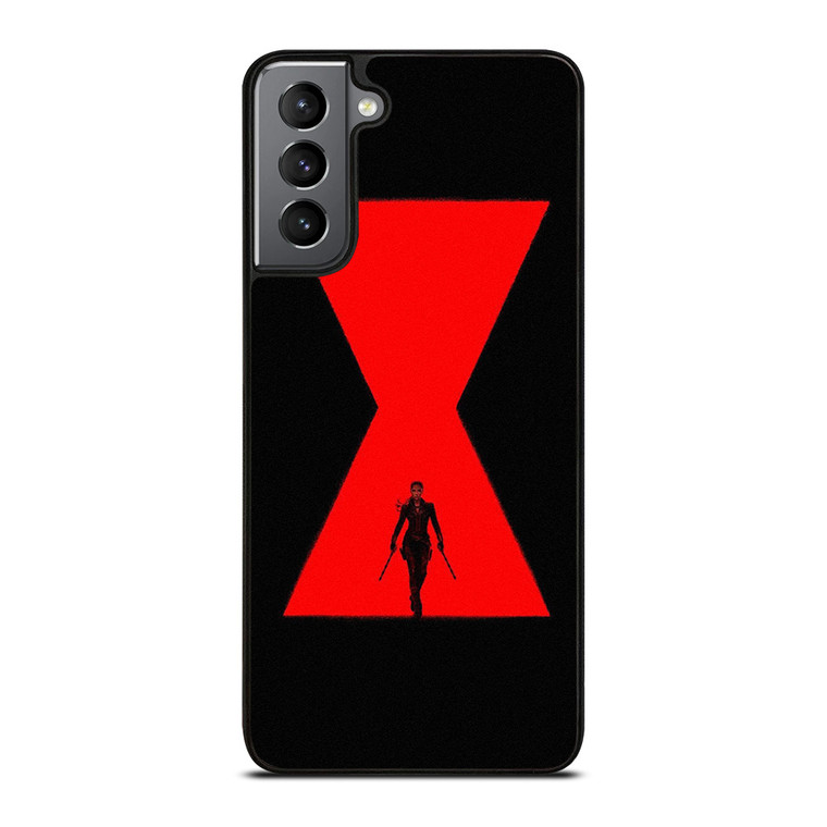 MARVEL BLACK WIDOW SYMBOL Samsung Galaxy S21 Plus Case Cover