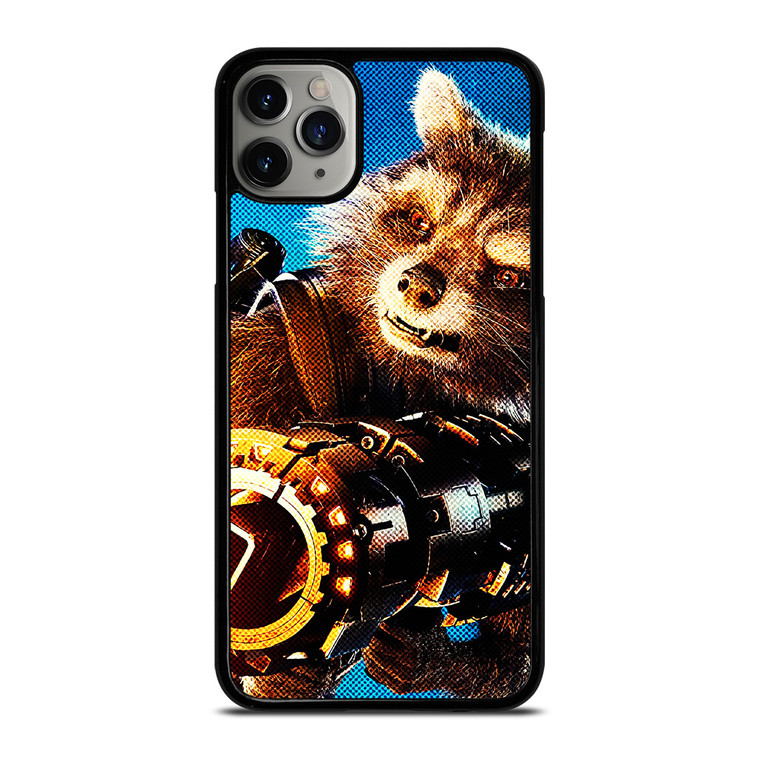 ROCKET RACOON MARVEL THE AVENGERS 2 iPhone 11 Pro Max Case Cover