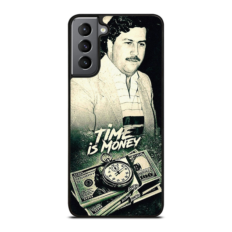 PABLO ESCOBAR TIME IS MONEY Samsung Galaxy S21 Plus Case Cover