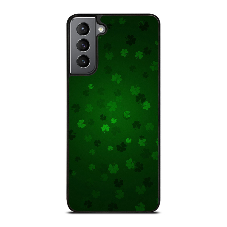 SAINT PATRICKS SHAMROCK LEAF Samsung Galaxy S21 Plus Case Cover