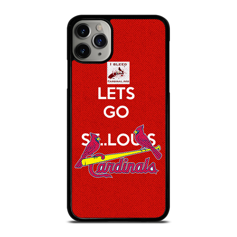 SAINT LOUIS CARDINALS MLB BASEBALL FANS iPhone 11 Pro Max Case Cover