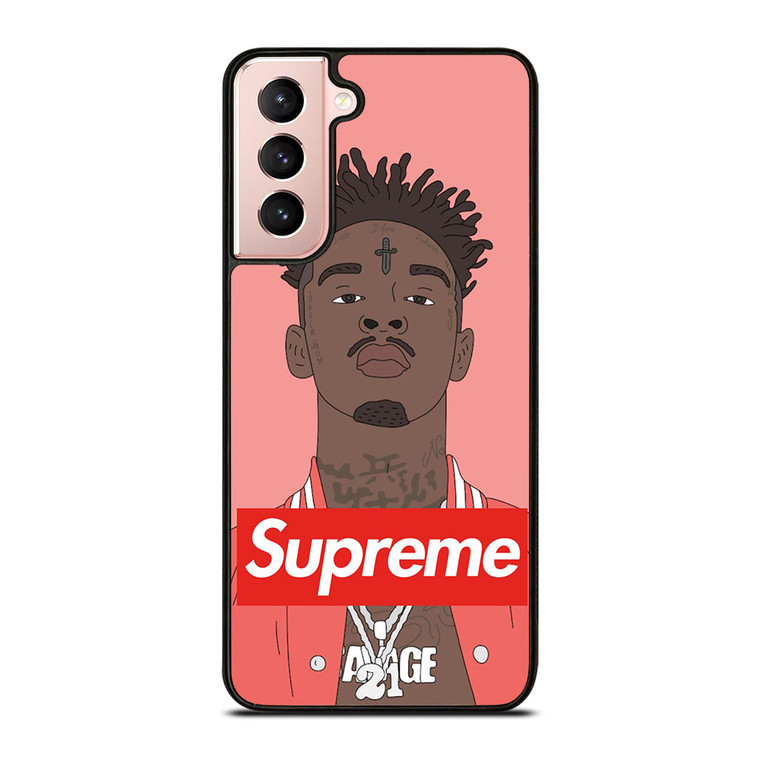 21 SAVAGE PINK SUPREME Samsung Galaxy S21 Case Cover