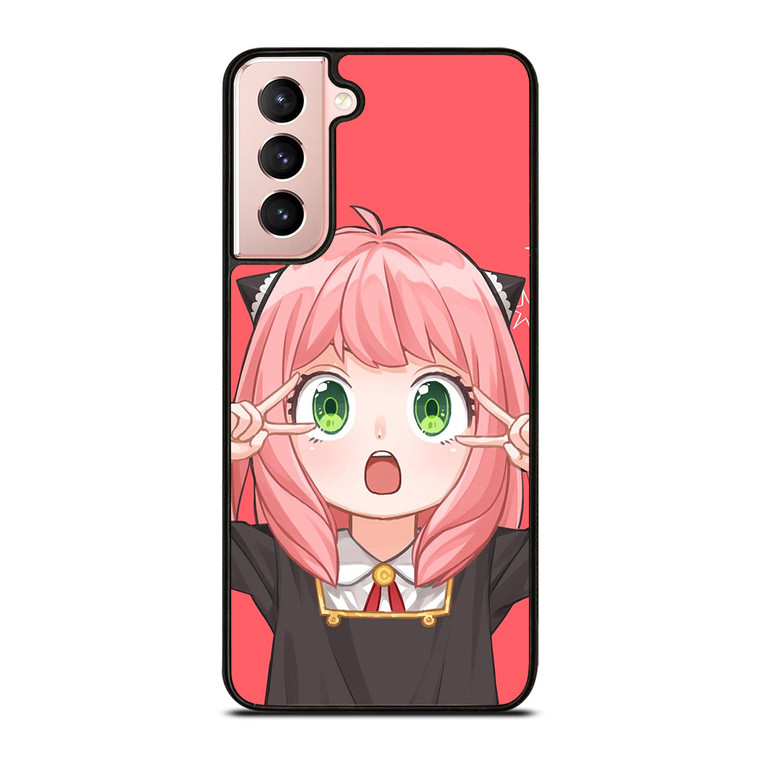 ANYA SPY X FAMILY PINK Samsung Galaxy S21 Case Cover
