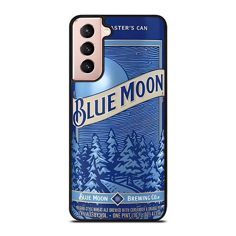 BLUE MOON BEER Samsung Galaxy S21 Case Cover