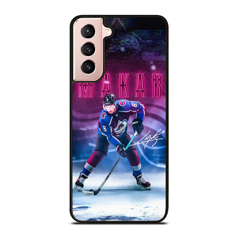 CALE MAKAR COLORADO AVALANCHE NHL Samsung Galaxy S21 Case Cover