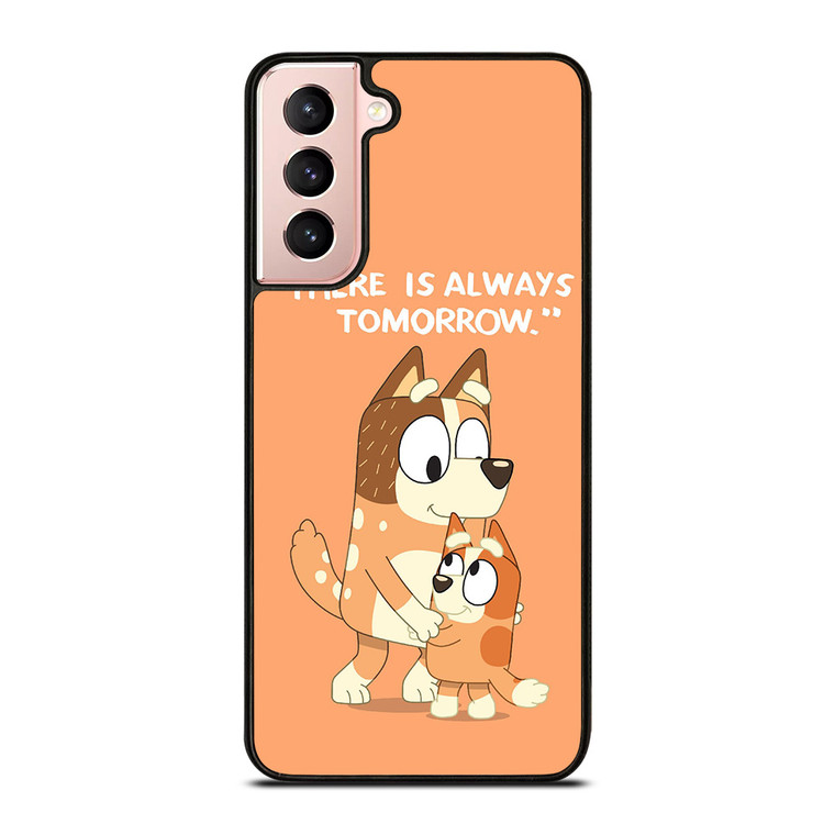CHILLI HEELER BLUEY CARTOON Samsung Galaxy S21 Case Cover