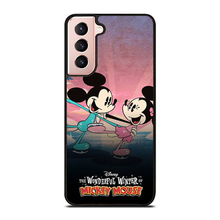 DISNEY WONDERFUL WINTER MICKEY MOUSE Samsung Galaxy S21 Case Cover