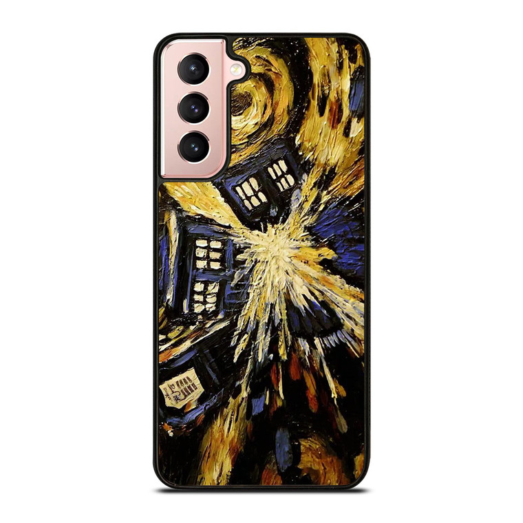 DOCTOR WHO EXPLODING TARDIS Samsung Galaxy S21 Case Cover