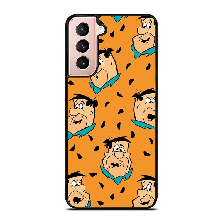 FRED FLINTSTONE CARTOON PATTERN Samsung Galaxy S21 Case Cover