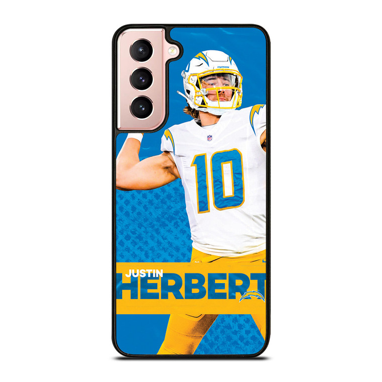 JUSTIN HERBERT LOS ANGELES CHARGERS 2 Samsung Galaxy S21 Case Cover