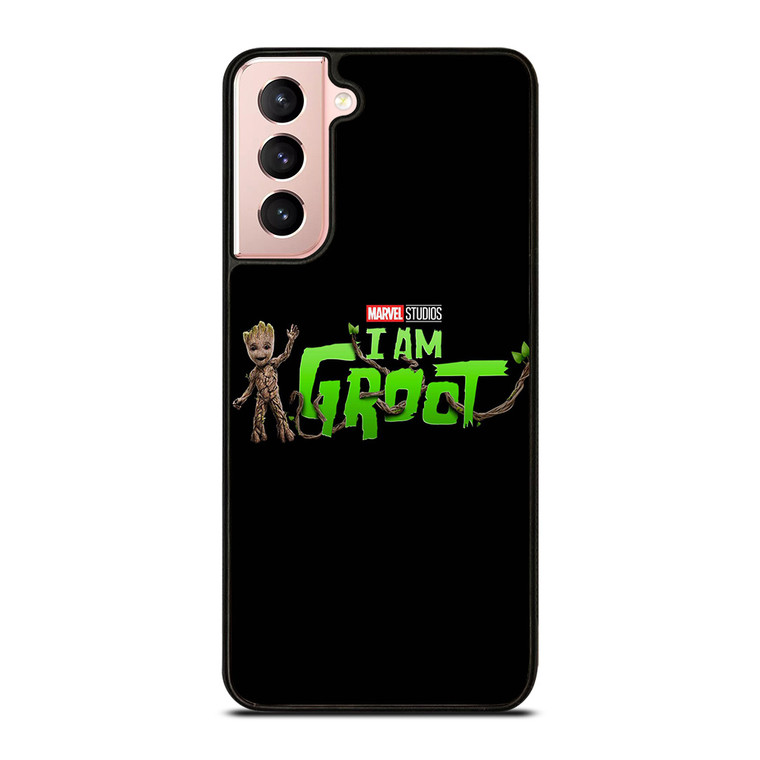 MARVEL I AM GROOT LOGO Samsung Galaxy S21 Case Cover