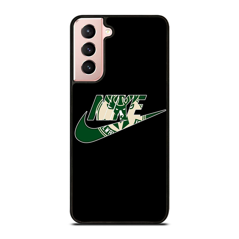 MILWAUKEE BUCKS NIKE SWOOSH Samsung Galaxy S21 Case Cover