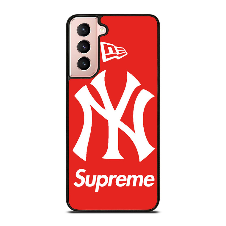 NEW YORK YANKEES SUPREME NEW ERA 2 Samsung Galaxy S21 Case Cover