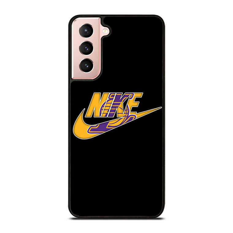 NIKE LOS ANGELES LAKERS SWOOSH Samsung Galaxy S21 Case Cover