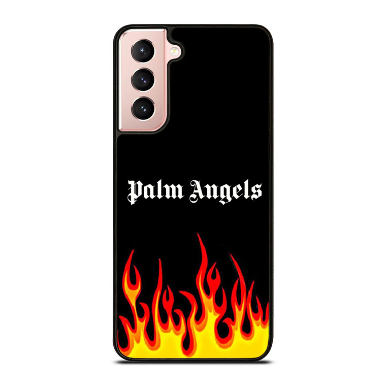 PALM ANGELS GRAFFITI FLAMES Samsung Galaxy S21 Case Cover