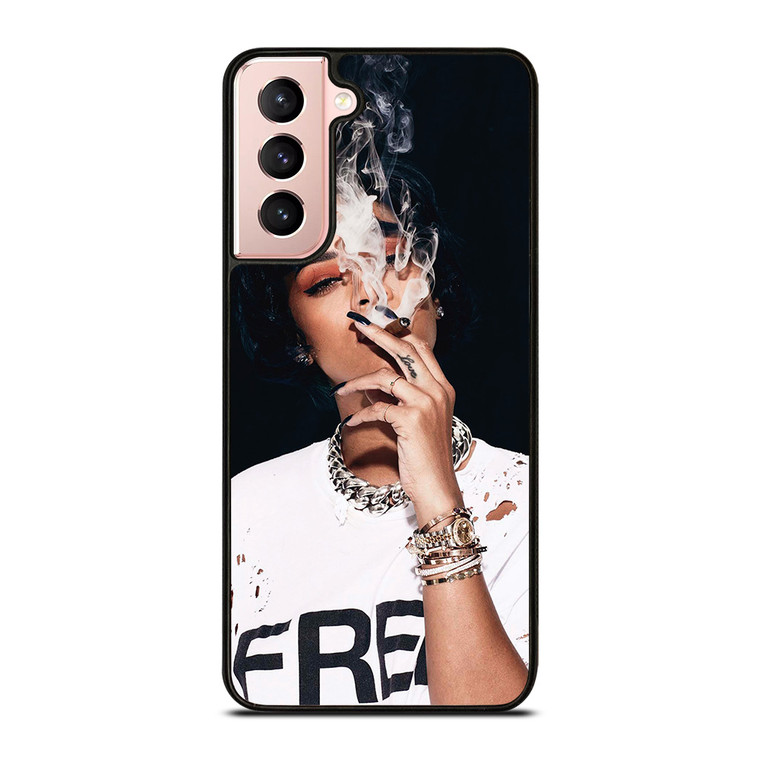 RIHANNA SMOKING Samsung Galaxy S21 Case Cover