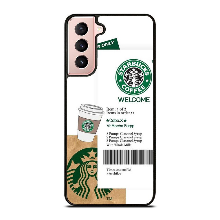 STARBUCKS COFFEE BILLS Samsung Galaxy S21 Case Cover