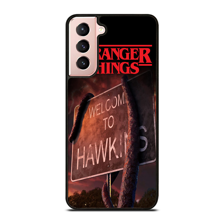 STRANGER THINGS WELCOME TO HAWKINS Samsung Galaxy S21 Case Cover