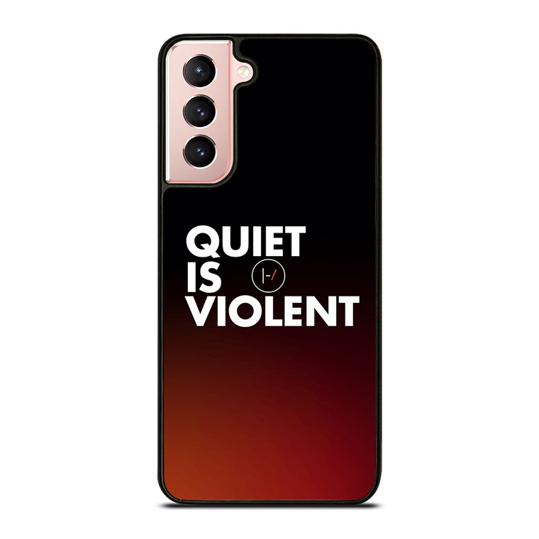 TWENTY ONE PILOTS QUIET IS VIOLENT Samsung Galaxy S21 Case Cover