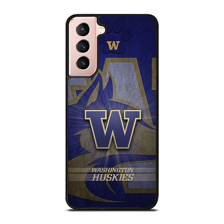 WASHINGTON HUSKIES FOOTBALL LOGO Samsung Galaxy S21 Case Cover