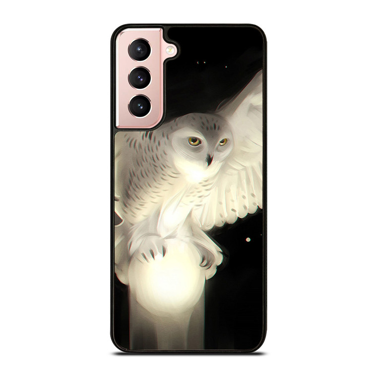 WHITE WOL CUTE Samsung Galaxy S21 Case Cover
