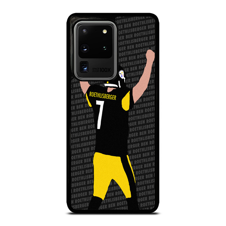 BEN ROETHLISBERGER PITTSBURGH STEELERS CARTOON Samsung Galaxy S20 Ultra Case Cover