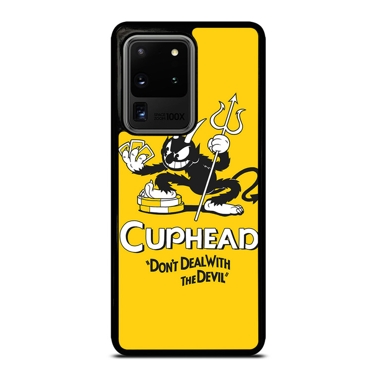 CUPHEAD SHOW DONT DEAL WITH DEVIL Samsung Galaxy S20 Ultra Case Cover