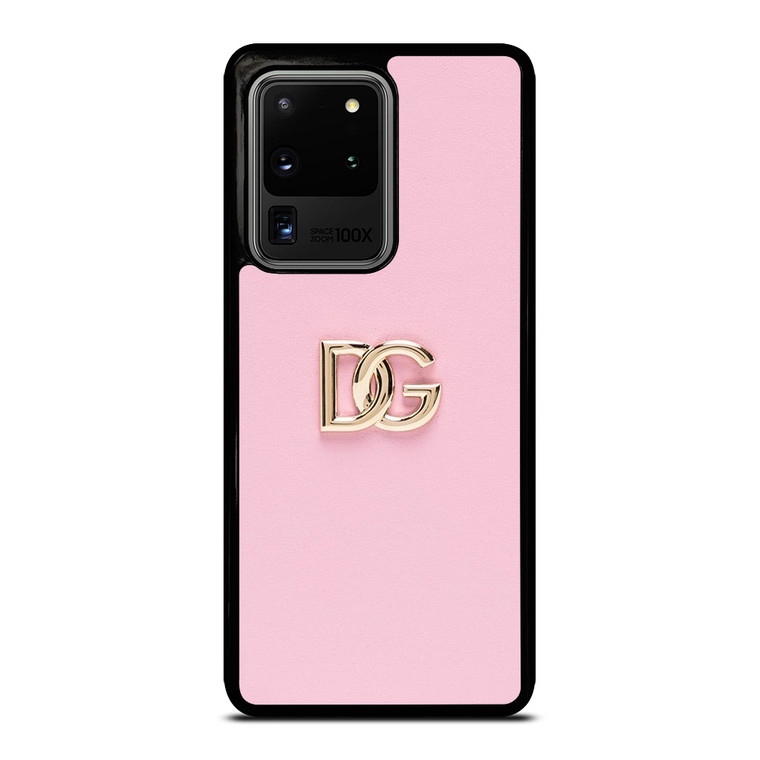 DOLCE AND GABBANA PINK LOGO Samsung Galaxy S20 Ultra Case Cover
