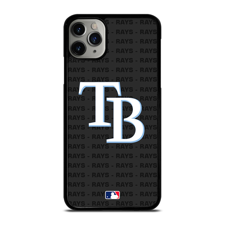 TAMPA BAY RAYS BASEBALL BLACK iPhone 11 Pro Max Case Cover