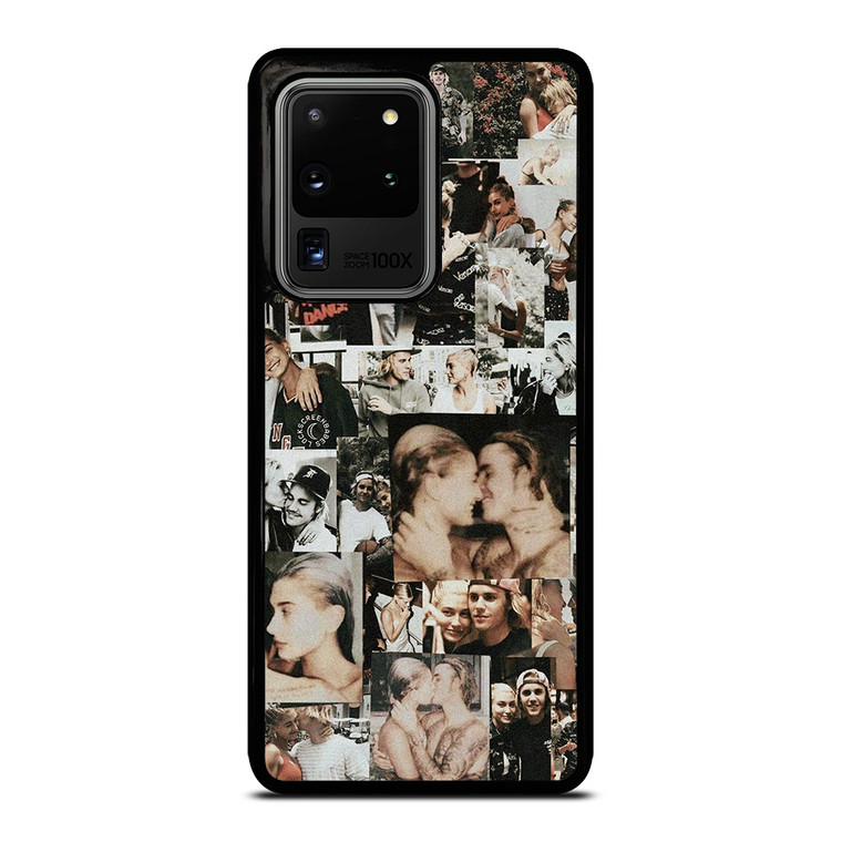 JUSTIN AND HAILEY BIEBER COLLAGE 2 Samsung Galaxy S20 Ultra Case Cover