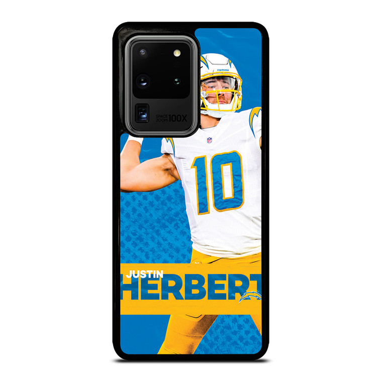 JUSTIN HERBERT LOS ANGELES CHARGERS 2 Samsung Galaxy S20 Ultra Case Cover