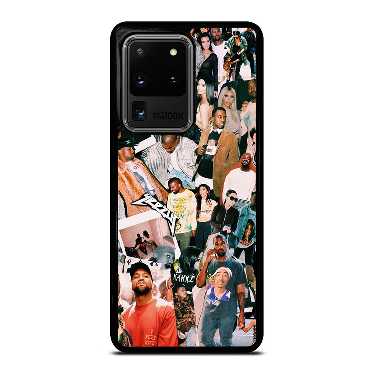 KANYE WEST RAPPER COLLAGE Samsung Galaxy S20 Ultra Case Cover