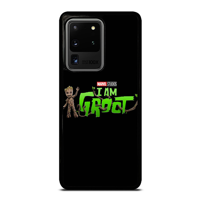 MARVEL I AM GROOT LOGO Samsung Galaxy S20 Ultra Case Cover