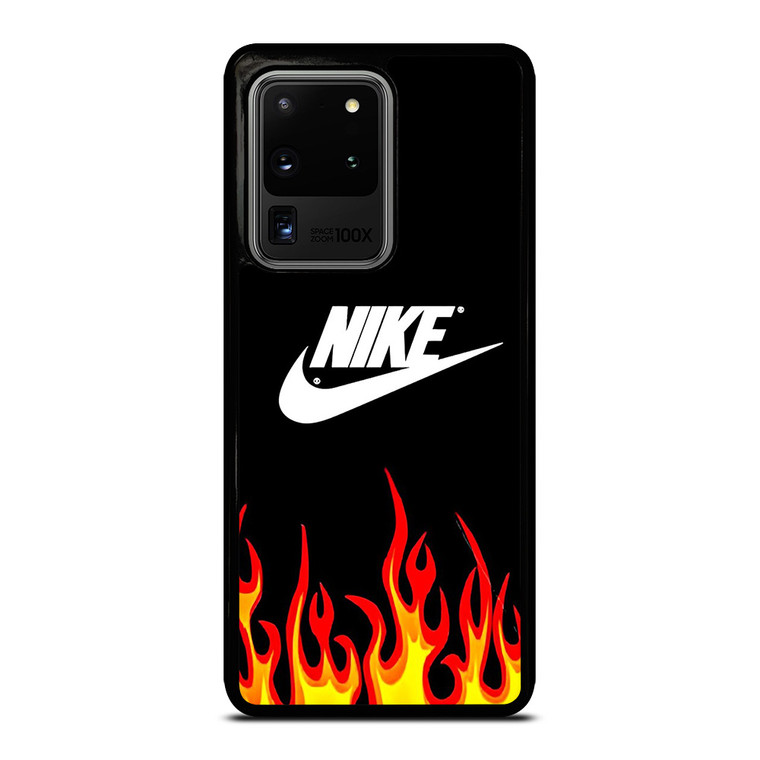 NIKE SWOOSH IN FLAMES Samsung Galaxy S20 Ultra Case Cover